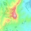 Te Mata Peak topographic map, elevation, terrain