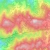 Vilarinho de Baixo topographic map, elevation, terrain