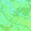 Brandlecht topographic map, elevation, terrain