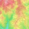 La Goutte topographic map, elevation, terrain