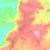 San Miguel topographic map, elevation, terrain