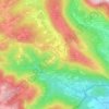 Sočerga topographic map, elevation, terrain
