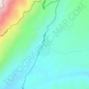 Ainata topographic map, elevation, terrain