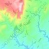 Patoka topographic map, elevation, terrain