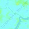 Rio Kama topographic map, elevation, terrain