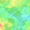 Böhmsholz topographic map, elevation, terrain