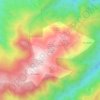 Aït Arif topographic map, elevation, terrain