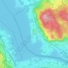 Lisanza topographic map, elevation, terrain