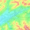 الشلف topographic map, elevation, terrain