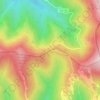 Puerto de la Quesera topographic map, elevation, terrain