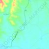 Batucan topographic map, elevation, terrain