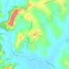 Spina topographic map, elevation, terrain