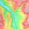 Korb topographic map, elevation, terrain
