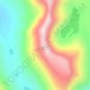 Quartzite Mountain topographic map, elevation, terrain