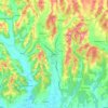 Zlatar topographic map, elevation, terrain