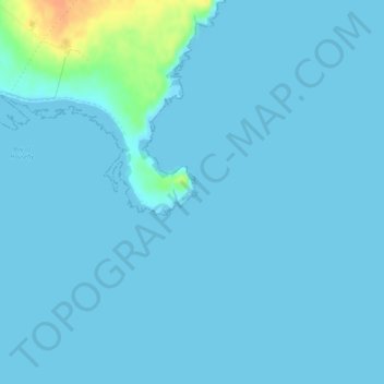 Lamb Head topographic map, elevation, terrain