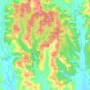 Briccarello topographic map, elevation, terrain