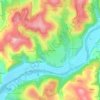 Le Mas du Noyer topographic map, elevation, terrain