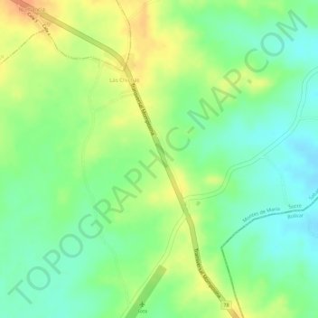 PROVIDENCIA topographic map, elevation, terrain