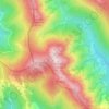 Tiñosa topographic map, elevation, terrain