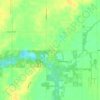 New Troy topographic map, elevation, terrain