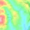 Pena do Caldeiro topographic map, elevation, terrain