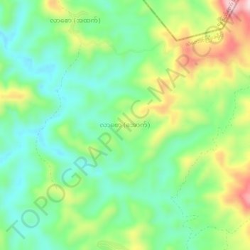 Lar Saw (Lower) topographic map, elevation, terrain