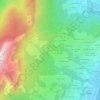 Le Peûtet topographic map, elevation, terrain
