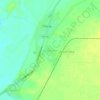 Campo Seco topographic map, elevation, terrain