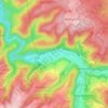 Malsbenden topographic map, elevation, terrain