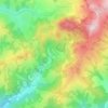 Corna topographic map, elevation, terrain