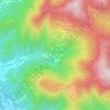Forame topographic map, elevation, terrain