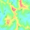 Arapohue topographic map, elevation, terrain