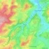 Arpe topographic map, elevation, terrain