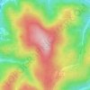 Kickelhahn topographic map, elevation, terrain