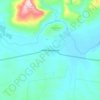 Riviersonderend topographic map, elevation, terrain