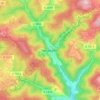Neulautern topographic map, elevation, terrain