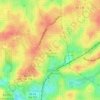 Druid Hill topographic map, elevation, terrain