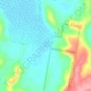 Bundjalung topographic map, elevation, terrain