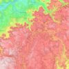 Engstingen topographic map, elevation, terrain