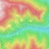 Corbella topographic map, elevation, terrain