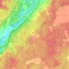 Bråna topographic map, elevation, terrain