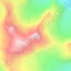 Mount Nick topographic map, elevation, terrain