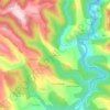 Vilaíz topographic map, elevation, terrain