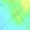 Saré Coly Sallé topographic map, elevation, terrain