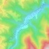 Lunca Vișagului topographic map, elevation, terrain
