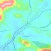 Pattikkad topographic map, elevation, terrain