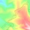 Malesayata topographic map, elevation, terrain