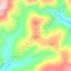 Hill of Glendye topographic map, elevation, terrain
