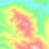 Bald Hills topographic map, elevation, terrain